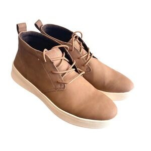 IZOD Men's Palmer Chukka Memory Foam Boot Lace-UP  Brown Size 8 M